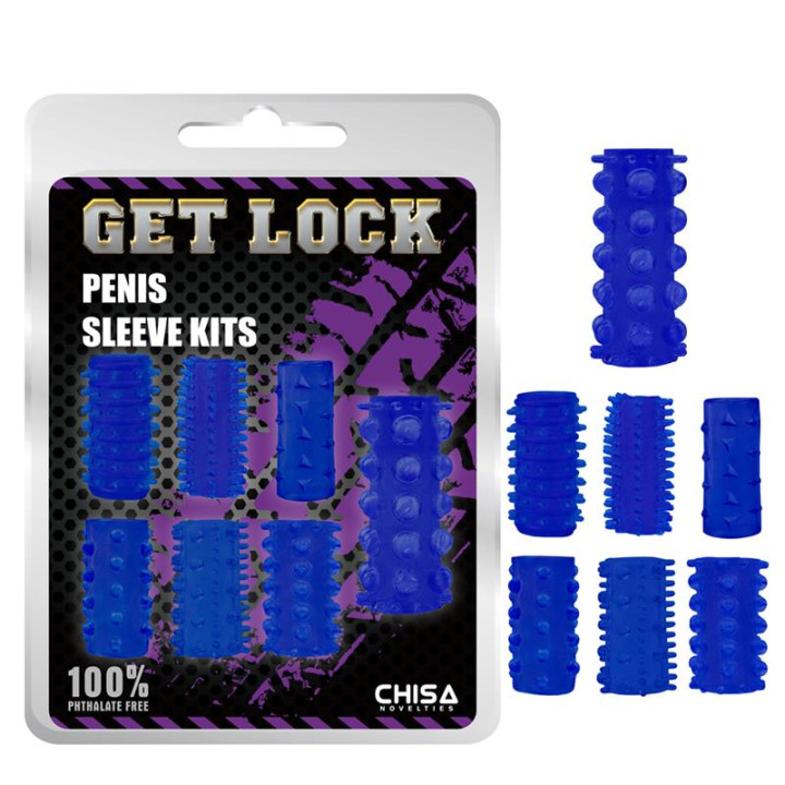 Kit de Fundas para el Pene Azul de Chisa | VibraZon