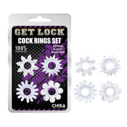 Set de Anillos para el Pene Transparente de Chisa | VibraZon