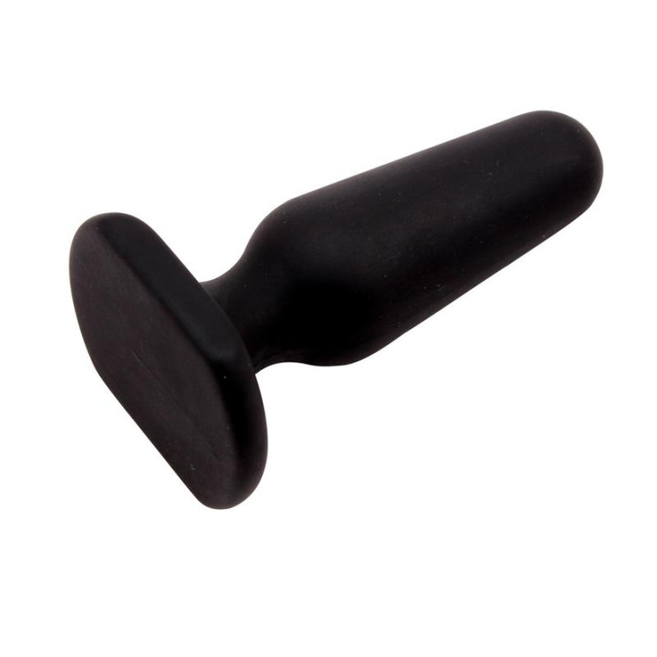 Plug Anal Silicona 7.5 x 2.5 cm Negro de Chisa | VibraZon