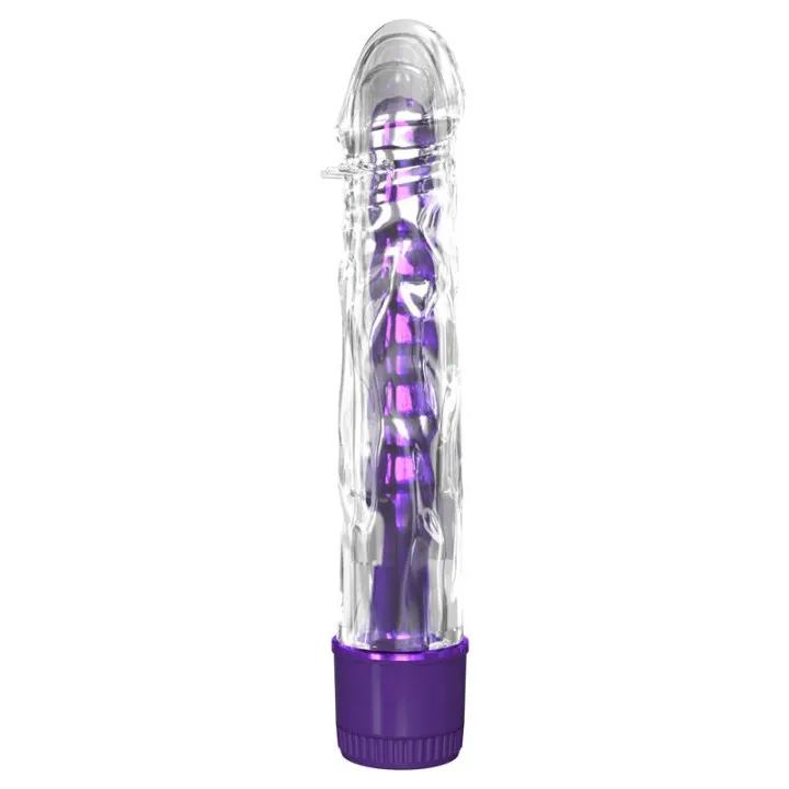 Vibrador Mr. Twister Púrpura Metálico 17 cm de Classix