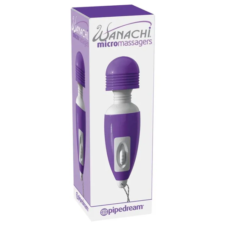 Micro Masajeador Púrpura de Wanachi
