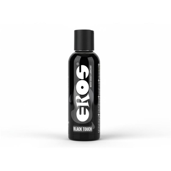Lubricante Base Agua Color Negro 150 ml de Eros | VibraZon