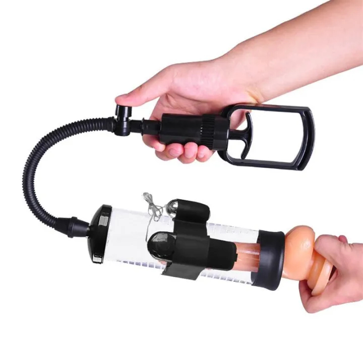 Bomba Manual para el Pene con Accesorio de Vibración PSX06 de Boost Pumps
