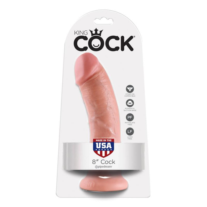 Dildo Reaslista 8 de King Cock | VibraZon