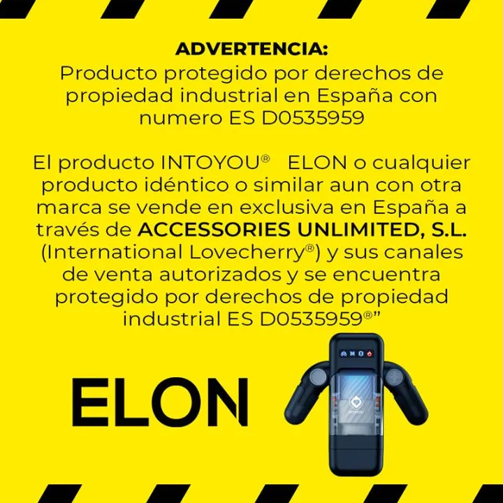 Elon Masturbador Inteligente Función Up and Down, Calor, Vibración y Soporte Movil de Intoyou