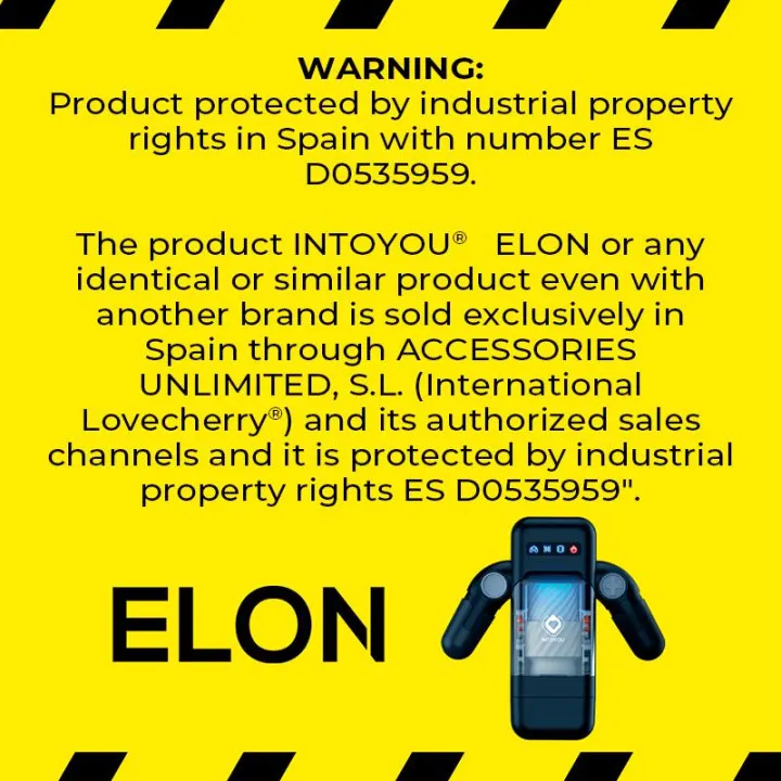 Elon Masturbador Inteligente Función Up and Down, Calor, Vibración y Soporte Movil de Intoyou