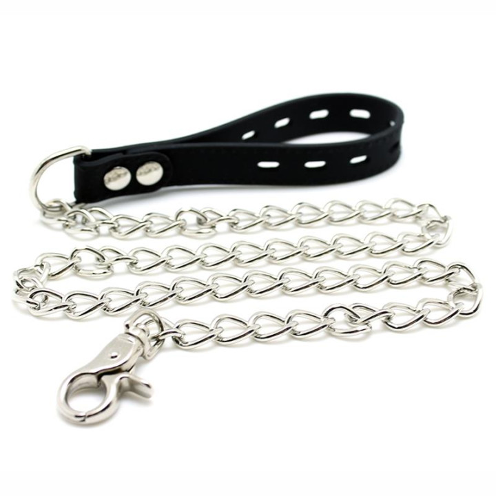 Collar con Correa Silicona de Latex Play | VibraZon