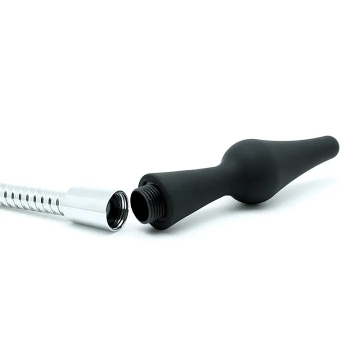 Cabezal Plug Anal Ducha Silicona de Latex Play