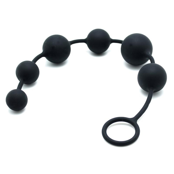 Bolas Anales Silicona 40 cm de Latex Play | VibraZon