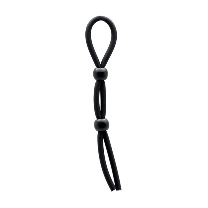 Anillo Pene y Testículos Ajustable de Latex Play | VibraZon