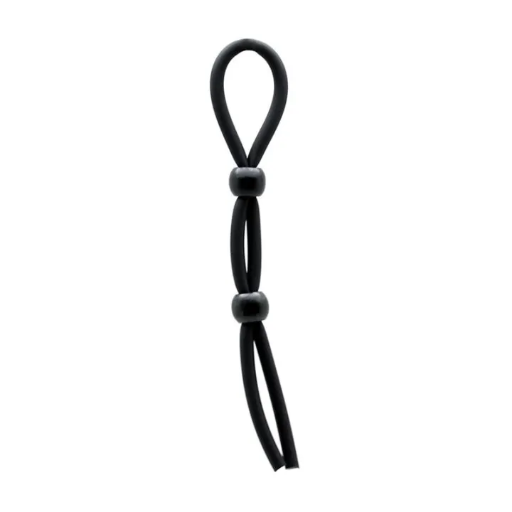 Anillo Pene y Testículos Ajustable de Latex Play