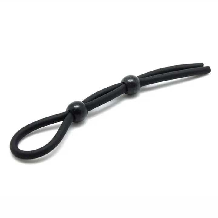 Anillo Pene y Testículos Ajustable de Latex Play
