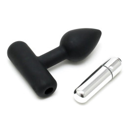 Plug Anal con Bala Vibradora de Latex Play | VibraZon