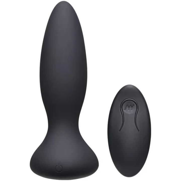 Plug Anal Control Remoto Vibe Adventurous Negro de A-Play