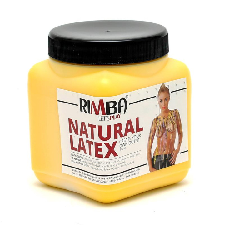 Látex Líquido Amarillo 500 ml de Latex Play | VibraZon