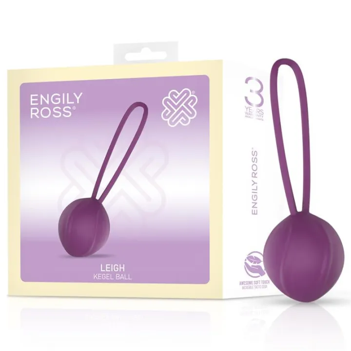 Leigh Bola Kegel Silicona Púrpura de Engily Ross