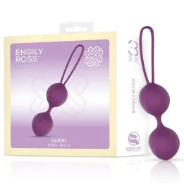 Garbo Bola Doble Kegel Silicona Púrpura de Engily Ross