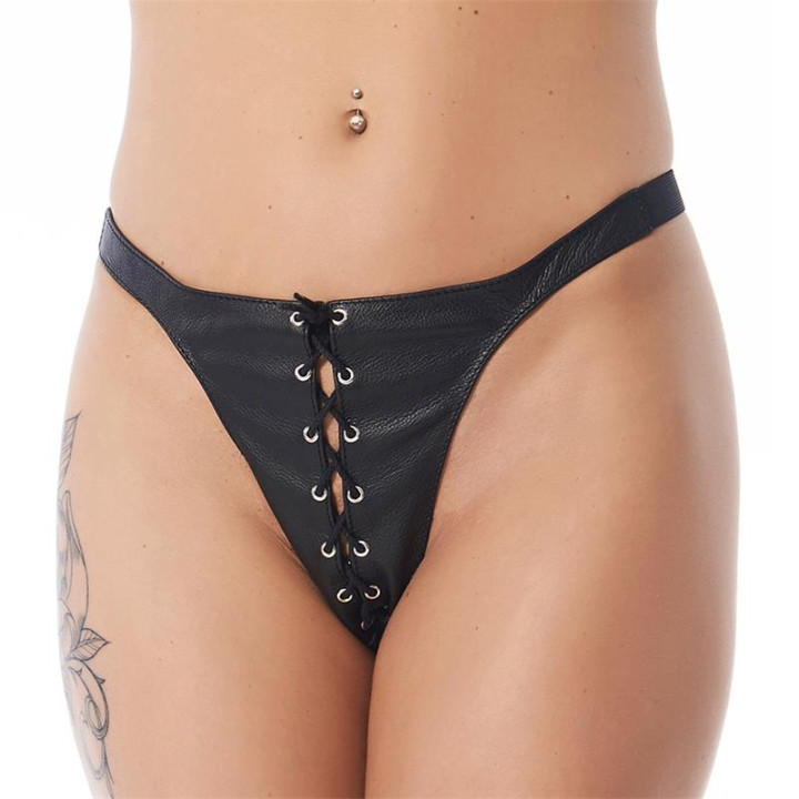 Braguitas Color Negro Ajustables de Bondage Play | VibraZon