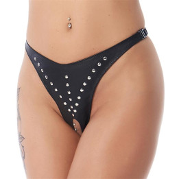 Braguitas Abiertas con Tachuelas Talla Única de Bondage Play | VibraZon