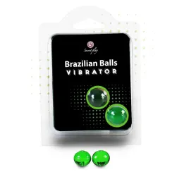 Set 2 Brazilian Balls Vibración de Secret Play