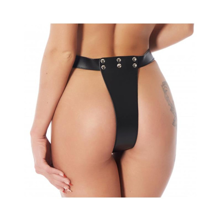 Arnés Ajustable con Dildo de Silicona de 17 cm de Bondage Play | VibraZon
