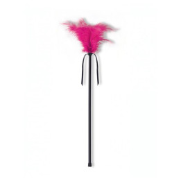 Estimulador con Plumas Fúcsia de Secret Play | VibraZon
