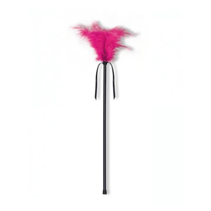 Estimulador con Plumas Fúcsia de Secret Play