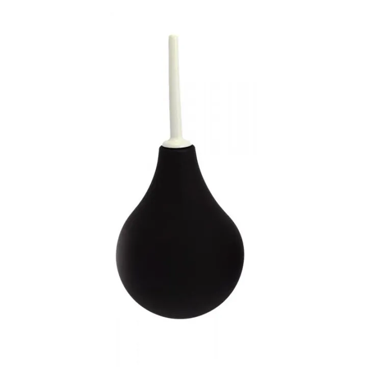 Ducha Anal Color Negro Grande de Bondage Play