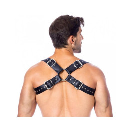 Arnés Ajustable de Cuero de Bondage Play | VibraZon