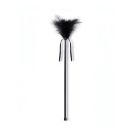 Estimulador de Plumas Negro de Secret Play | VibraZon