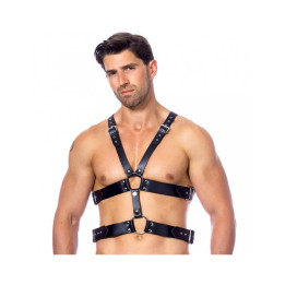 Arnés de Cuero Ajustable de Bondage Play | VibraZon