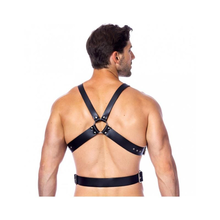 Arnés de Cuero Ajustable de Bondage Play | VibraZon