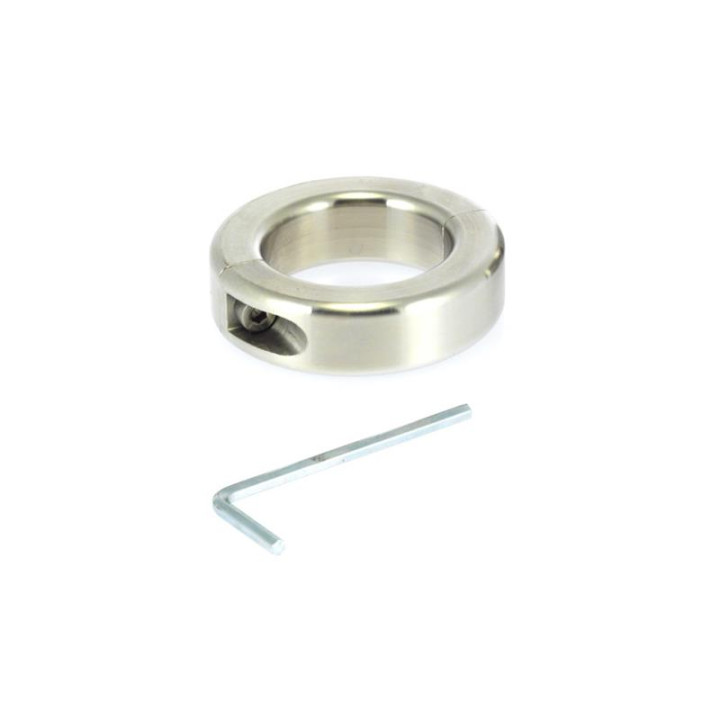 Anillo para los Testículos de Acero Inoxidable de Bondage Play | VibraZon