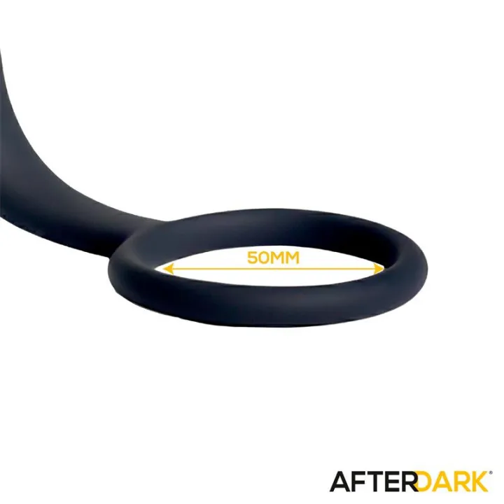 Gert Plug Anal con Anillo de Silicona de Afterdark
