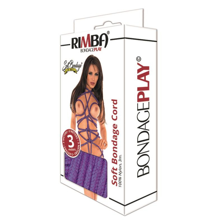 Cuerda 15 m Morado de Bondage Play | VibraZon