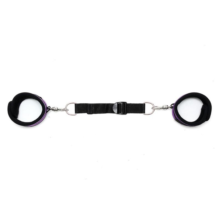 Esposas para Pies Correa Elástica Púrpura de Bondage Play | VibraZon