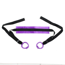 Set de Ataduras Ajustables Púrpura de Bondage Play | VibraZon