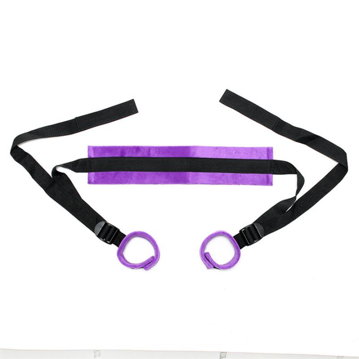 Set de Ataduras Ajustables Púrpura de Bondage Play | VibraZon