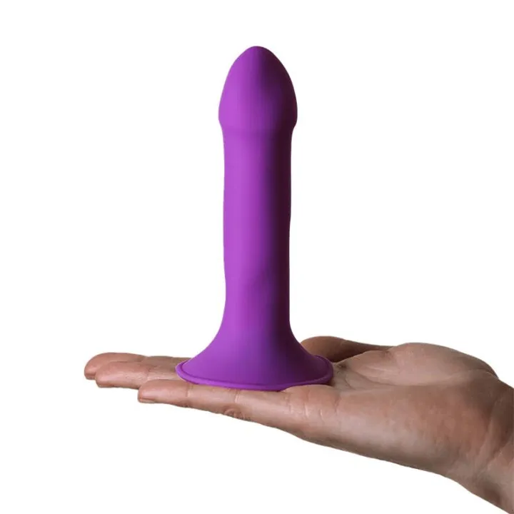 Dildo Hitsens 6 Doble Densidad Púrpura de Adrien Lastic