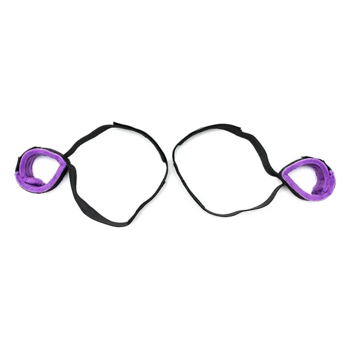 Esposas para Muslos y Manos Ajustable Púrpura de Bondage Play