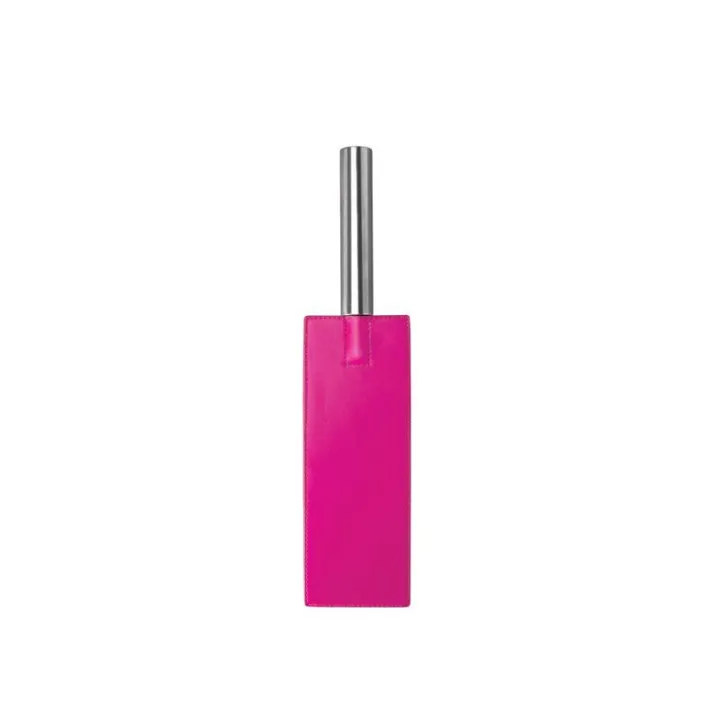 Shots Ouch! Whips and Paddles Leather Pala Rosa