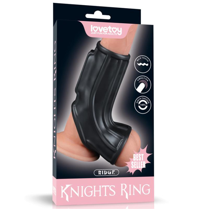 Anillo Vibrador para Pene y Escroto Ridge Knights de Lovetoy | VibraZon