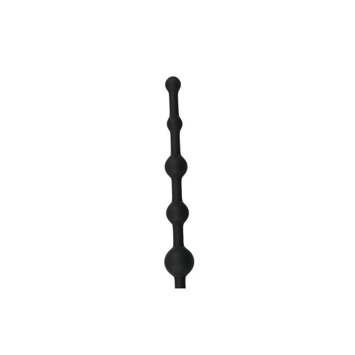 Cadena Anal Larga - Negra de Easytoys | VibraZon