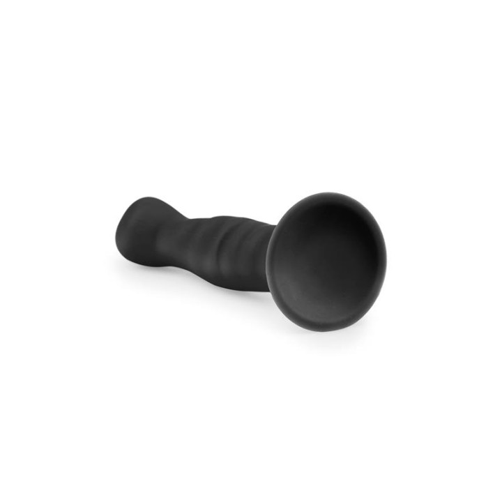 Dildo Silicona - Negro de Easytoys | VibraZon