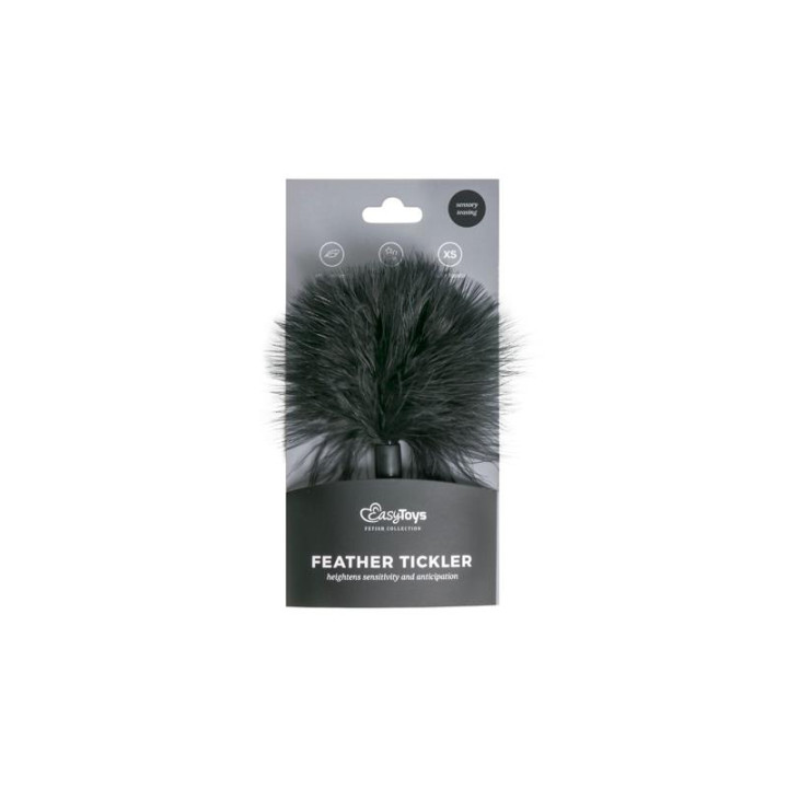 Plumas Estimuladoras -Negras de Easytoys | VibraZon