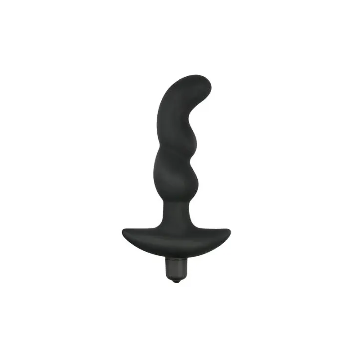 Vibrador Prostático Silicona Negro de Easytoys