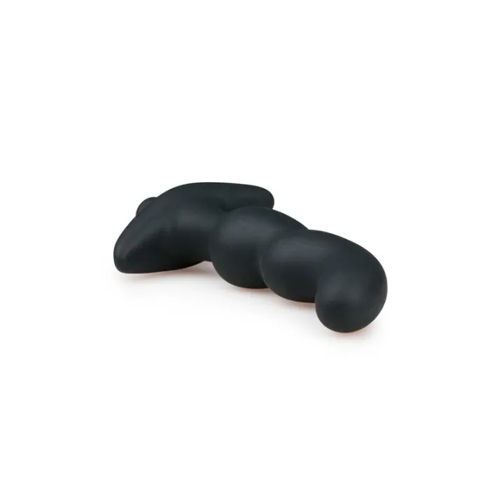 Vibrador Prostático Silicona Negro de Easytoys