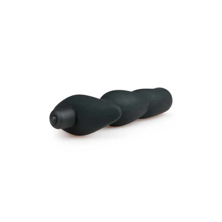 Vibrador Prostático Silicona Negro de Easytoys | VibraZon