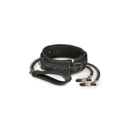 Collar con Pinzas para Pezones de Easytoys | VibraZon