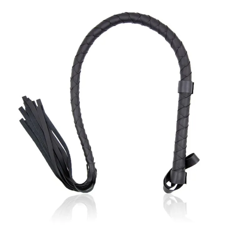 Látigo Largo 85 cm Negro de Latetobed Bdsm Line